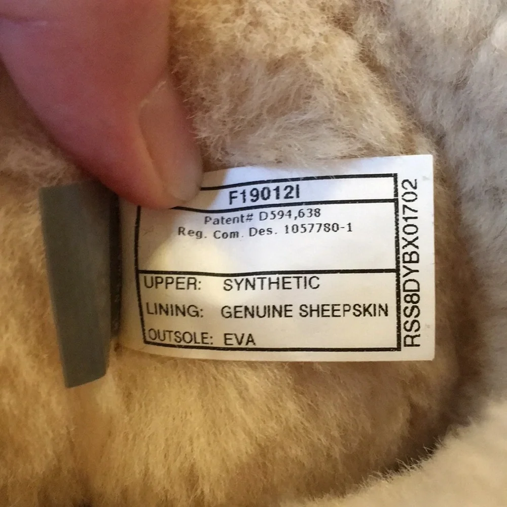 UGG | Short Boots With Flip Sequins & Genuine Sheepskin Lining